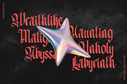 Night Prayer Blackletter Font, a Blackletter Font by Vampstudio (Thumbnail 7 of 13)
