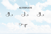 Bright | Script Font, a Handwritten Font by Scratchones (Thumbnail 7 of 9)