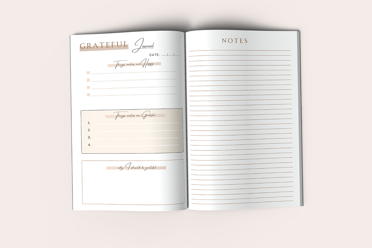 Grateful Journal, a Templates & Theme by KDPISH (Photo 3 of 4)