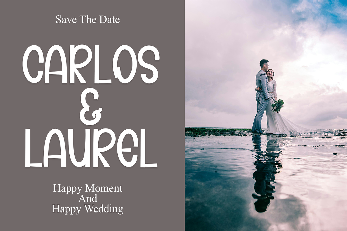 Happines, a Sans Serif Font by FreshTypeINK (Photo 2 of 7)