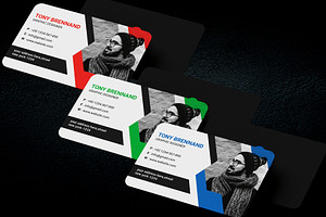 Business Card 3 Colour Variation