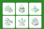 70 Fintech & Blockchain Isometric, a Technology Illustration by Brickclay (Thumbnail 10 of 12)