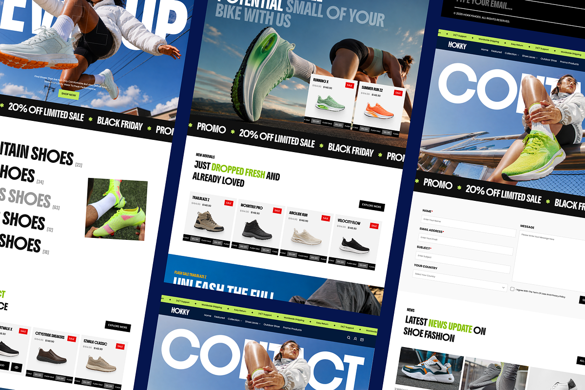 Hokky - E-Commerce Website, a Landing Page Template by SLAB! Design (Photo 4 of 5)
