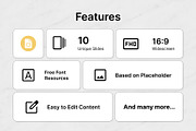 KPI Dashboard Google Slides, a Presentation Template by Antstheme (Thumbnail 2 of 3)