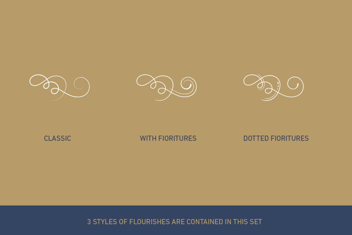 Over 300 Vector Flourishes Elements, an Object Graphic by Damien (Photo 3 of 7)