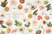 La Femme collage creator women fruit, an Object Graphic by Angele Kamp (Thumbnail 10 of 11)