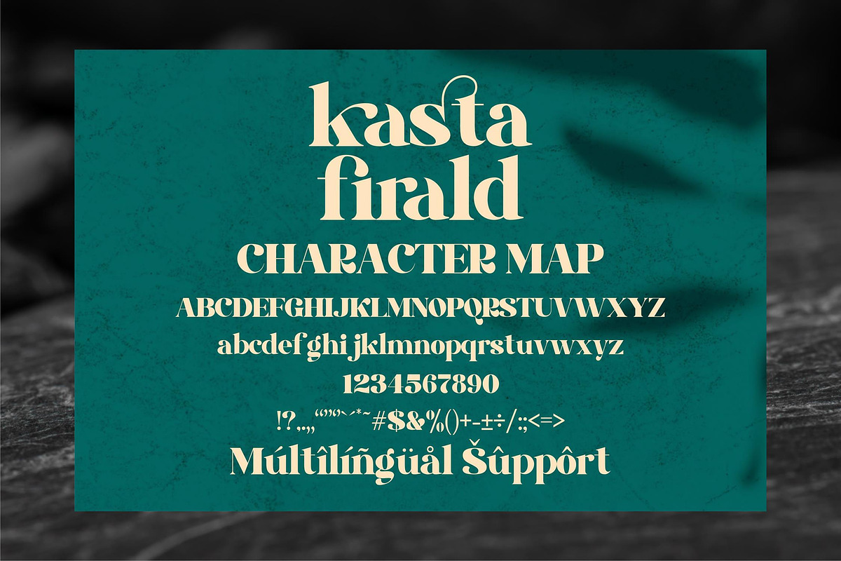 Kasta Firald Serif LS, a Serif Font by GranzCreative (Photo 8 of 18)