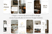 100 Interior Design Stories, a Social Media Template by PatternLab. (Thumbnail 4 of 9)