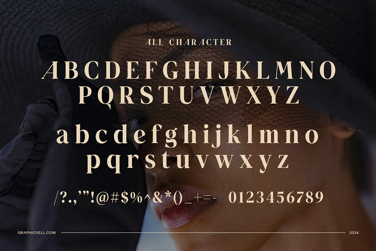 Angeli Elegant Serif Font, a Serif Font by Graphicxell (Photo 8 of 8)