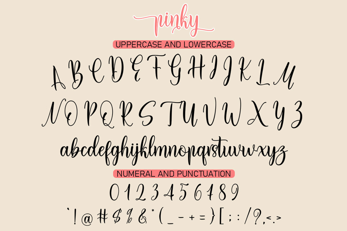 Pinky Love, a Script Font by Soft Creative (Photo 9 of 10)
