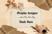 Autumn - Vintage Gothic Font, a Blackletter Font by Sk designs (Thumbnail 5 of 9)