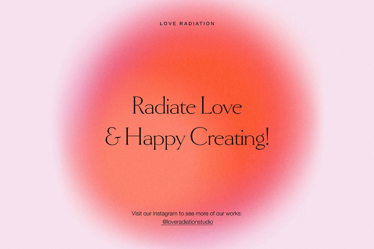 Circle Grainy Gradient Backgrounds, an Object Graphic by Love Radiation Studio (Photo 18 of 18)