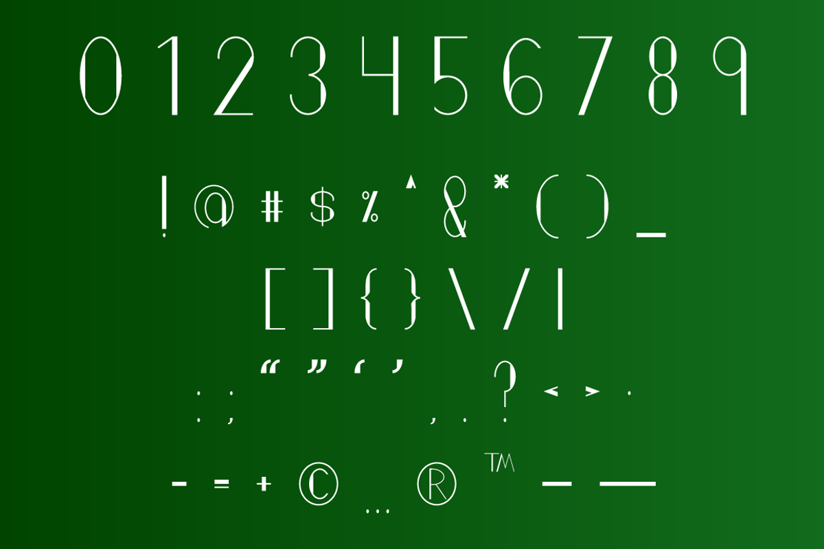 Mattie Typeface preview 4