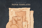 Vintage Paper Mockup Set, a Product Mockup by Creative Veila (Thumbnail 2 of 7)