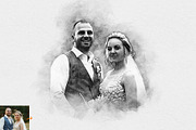 Portrait Pencil Sketch Action, an Action Add-On by MRI STUDIO (Thumbnail 9 of 9)
