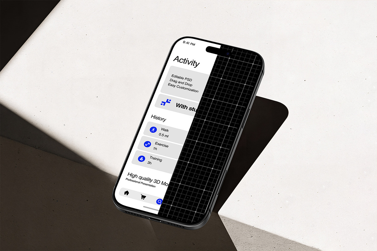 Minimal iPhone 17 Pro Mockup, an iPhone Mockup by RamStudio2 (Photo 9 of 9)