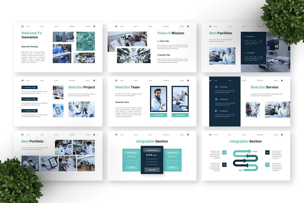 Insurance - Medical Keynote preview 6