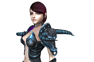 3DFoin - Female Warrior