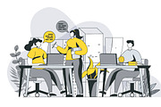 Business Outline Illustrations, a Templates & Theme by alexdndz (Thumbnail 40 of 52)
