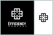 Monogram Letter E Form Plus Logo, a Branding & Logo Template by Atlantis X Nurman Arbai (Thumbnail 2 of 2)