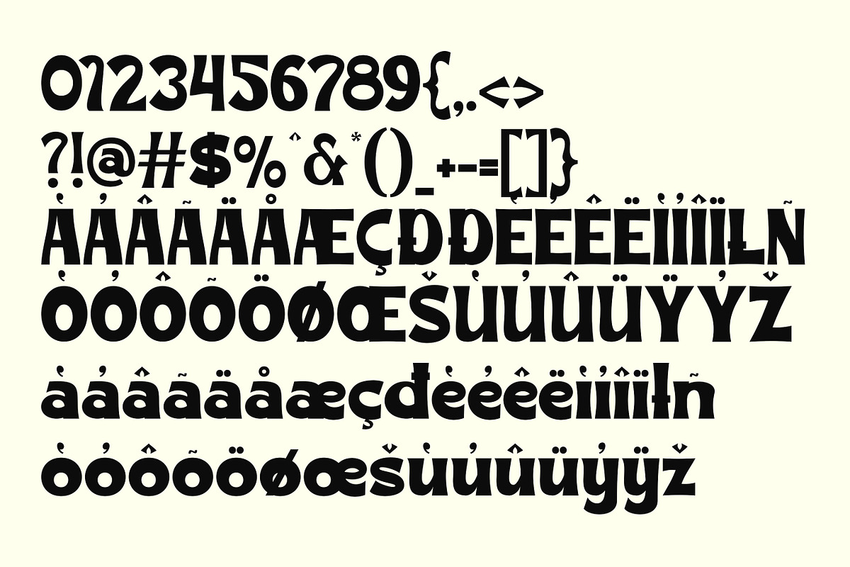 Sand Slack - Thumbnail Font, a Sans Serif Font by Flawless And Co (Photo 10 of 10)