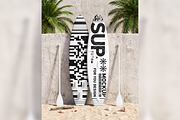 SUP Board Mockup, an Advertising Mockup by PopotLane (Thumbnail 6 of 9)