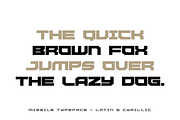 Missile An Army Inspired Typeface, a Sans Serif Font by alpercakici (Thumbnail 2 of 14)