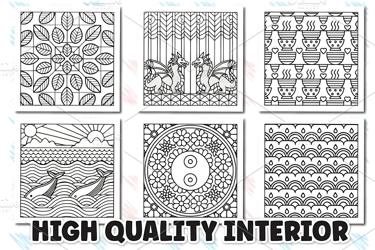 Bold & Easy Comfy Patterns, a Pattern Graphic by Ink Gallery (Photo 2 of 7)