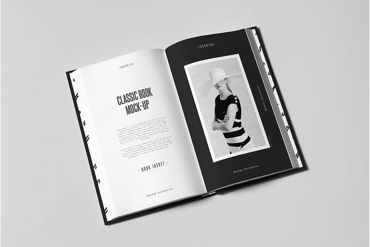 Book / Book Jacket Mock-up, an Advertising Mockup by zippypixelstudio (Photo 6 of 11)