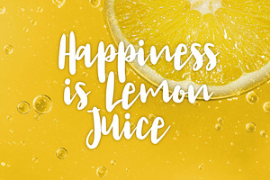 Lemon Juice Script Font