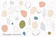 Seashells collection, a Background Graphic by Svyatoslava_M (Thumbnail 7 of 8)