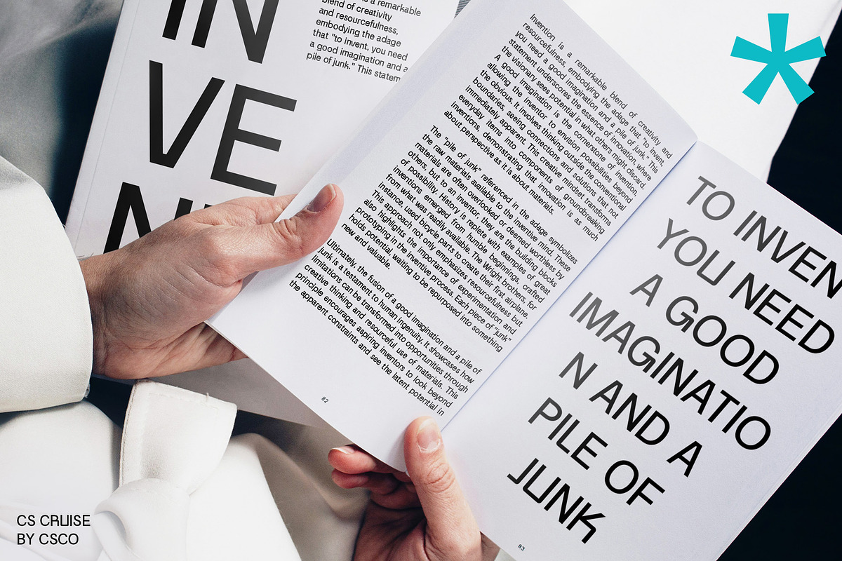 CS Cruise – Modern Font, a Sans Serif Font by Craft Supply Co. (Photo 4 of 8)