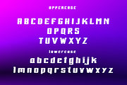 Gongster - Modern Gaming Font, a Script Font by ivan_artnivora (Thumbnail 4 of 4)