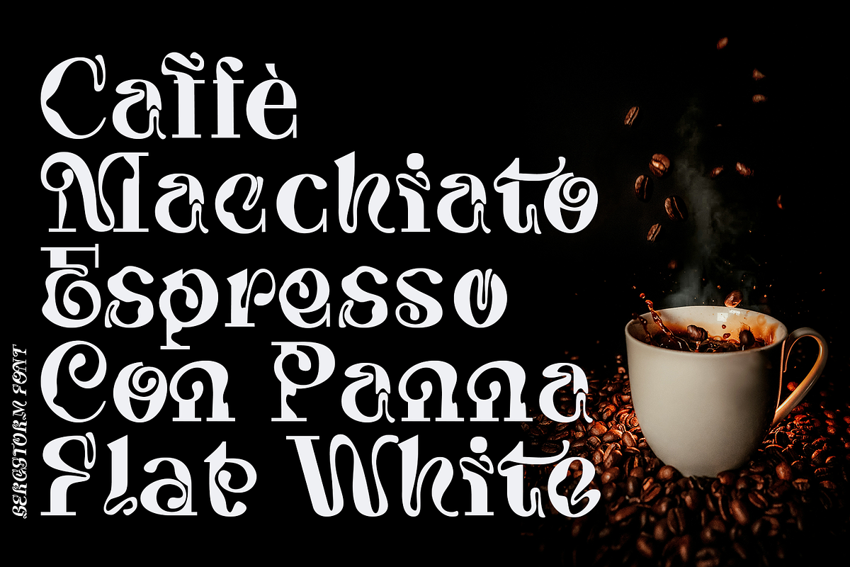 Bergstorm Font, a Blackletter Font by TypeClassHeroes (Photo 9 of 10)