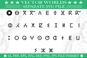 Swahili Letters Svg, Letters Svg, an Object Graphic by VectorWorlds (Thumbnail 3 of 3)