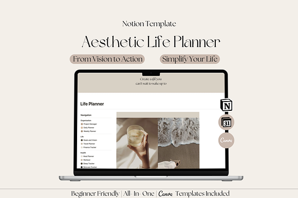 All in One Life Panner Notion Template preview 8