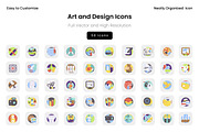 Art and Design Icons, a Solid Icon by Wencory (Thumbnail 2 of 2)
