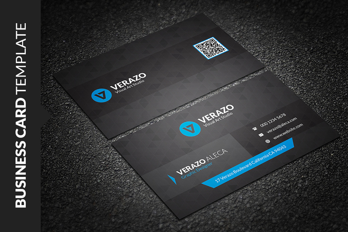 Modern & Stylish Business Card, a Business Card Template by Verazo (Photo 1 of 3)