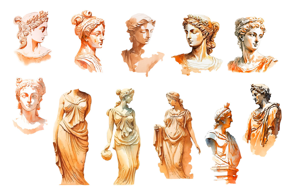 Antique aesthetics, a Decorative Illustration by ViсkyArtDesign (Photo 2 of 5)
