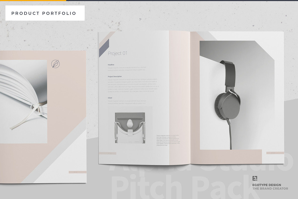Calm Portfolio, a Brochure Template by Egotype (Photo 6 of 20)