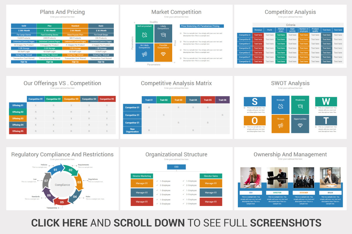 Startup Business Plan PowerPoint, a Presentation Template by OceanArt (Photo 11 of 20)