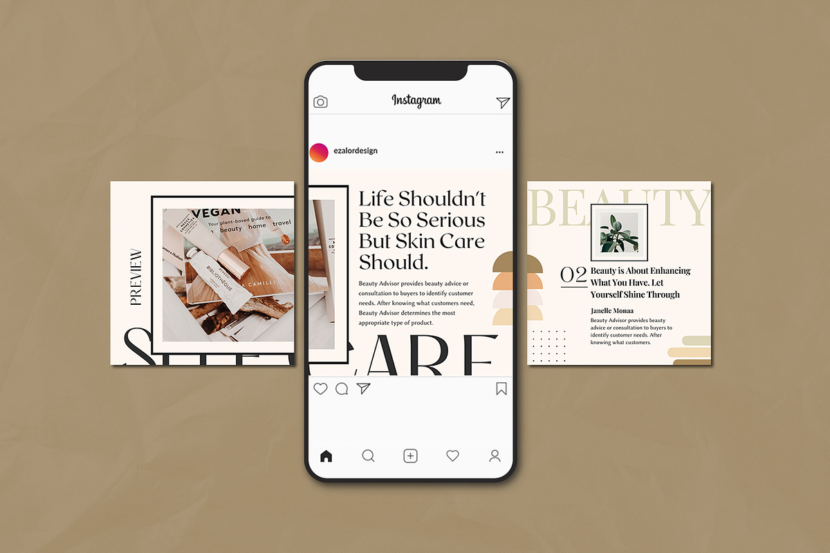 Beauty Advisor Puzzle, a Social Media Template by Analogi Studio (Photo 4 of 8)