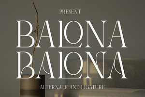 Balona Modern Serif