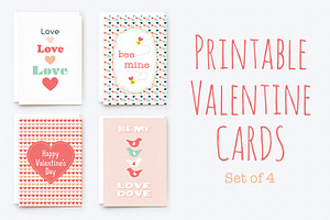 Printable Valentine Cards