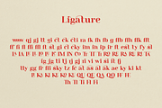 Rosmatika - Ligature Serif, a Serif Font by Ali Hamidi (Thumbnail 7 of 8)