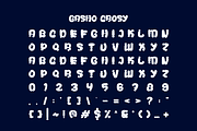Gasho Crosy - Paint Font, a Sans Serif Font by Iqsiart Studio (Thumbnail 6 of 7)