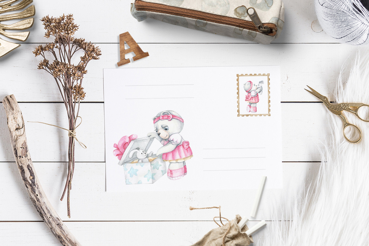 BEARS & LETTERS, a Graphic by Luba Vega (Photo 7 of 14)