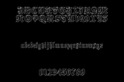 NEXUS, a Blackletter Font by Dz Akali (Thumbnail 8 of 8)
