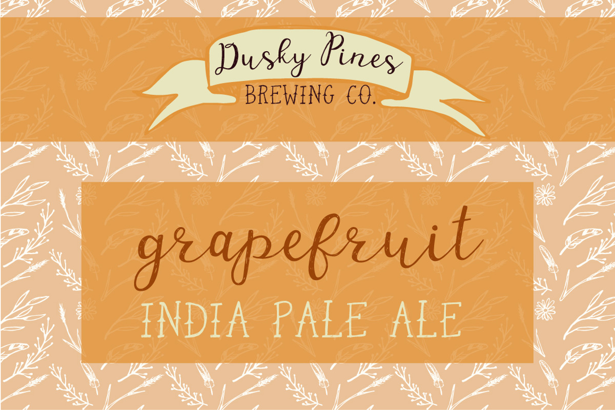 Dusky Pines Font Duo + Illustrations preview 5