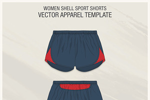 Women Shell Sport Shorts